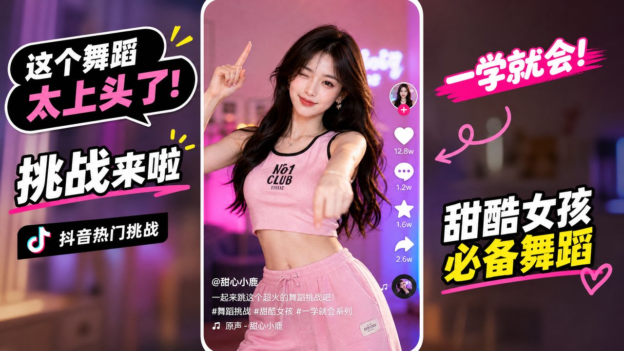 海角社区 TikTok短视频-舞蹈挑战